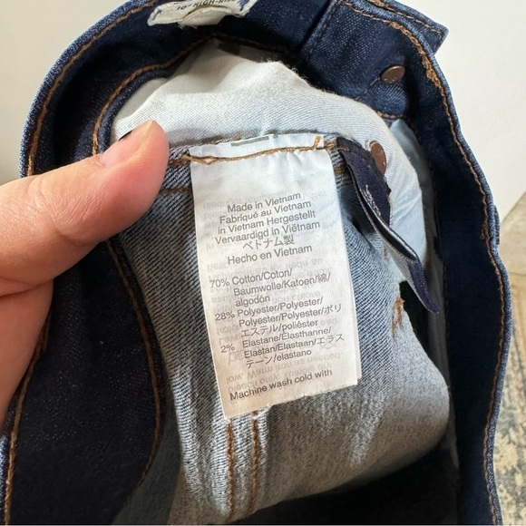 Madewell 10" High-Rise Skinny Jeans in Tarren Wash: THERMOLITE® Edition Size 25 - Picture 8 of 9